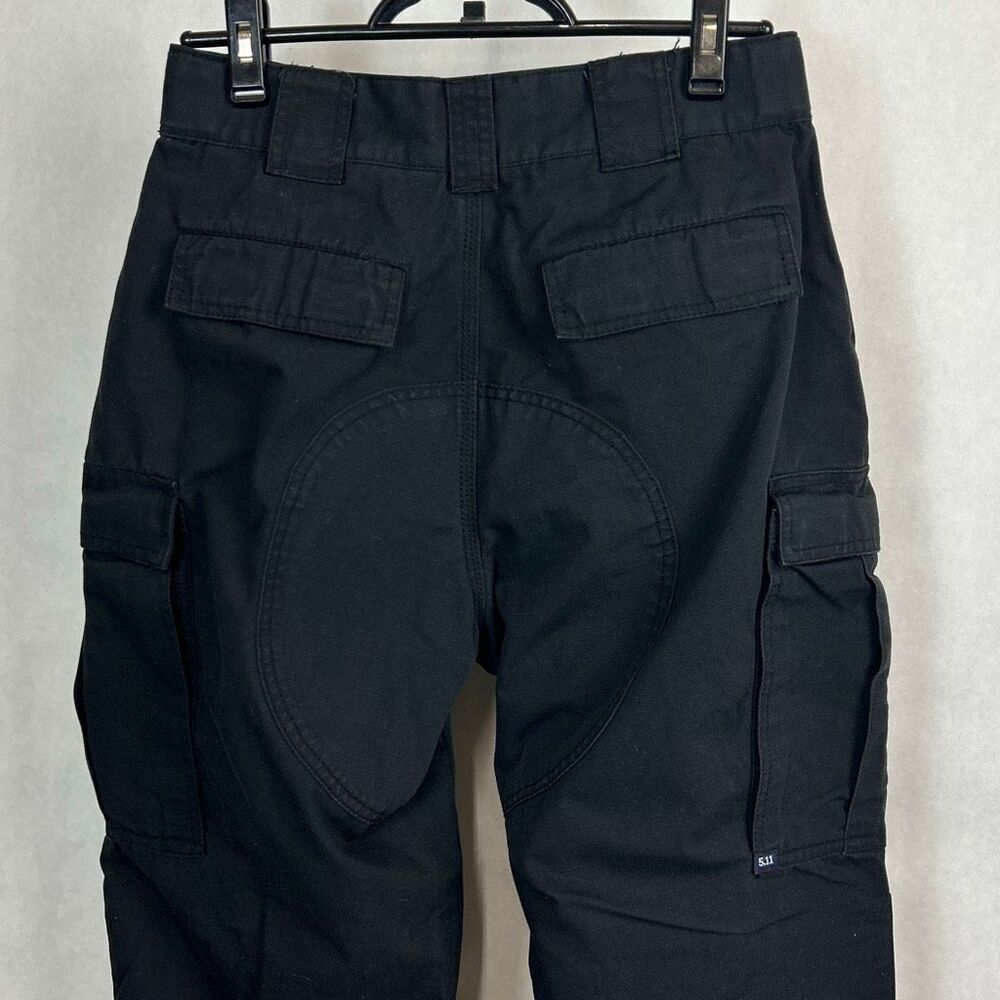 5.11 Mens Relaxed Fit TDU Cargo Pants Sz Med Waist 31.5-35, Inseam Long Black - Picture 5 of 11